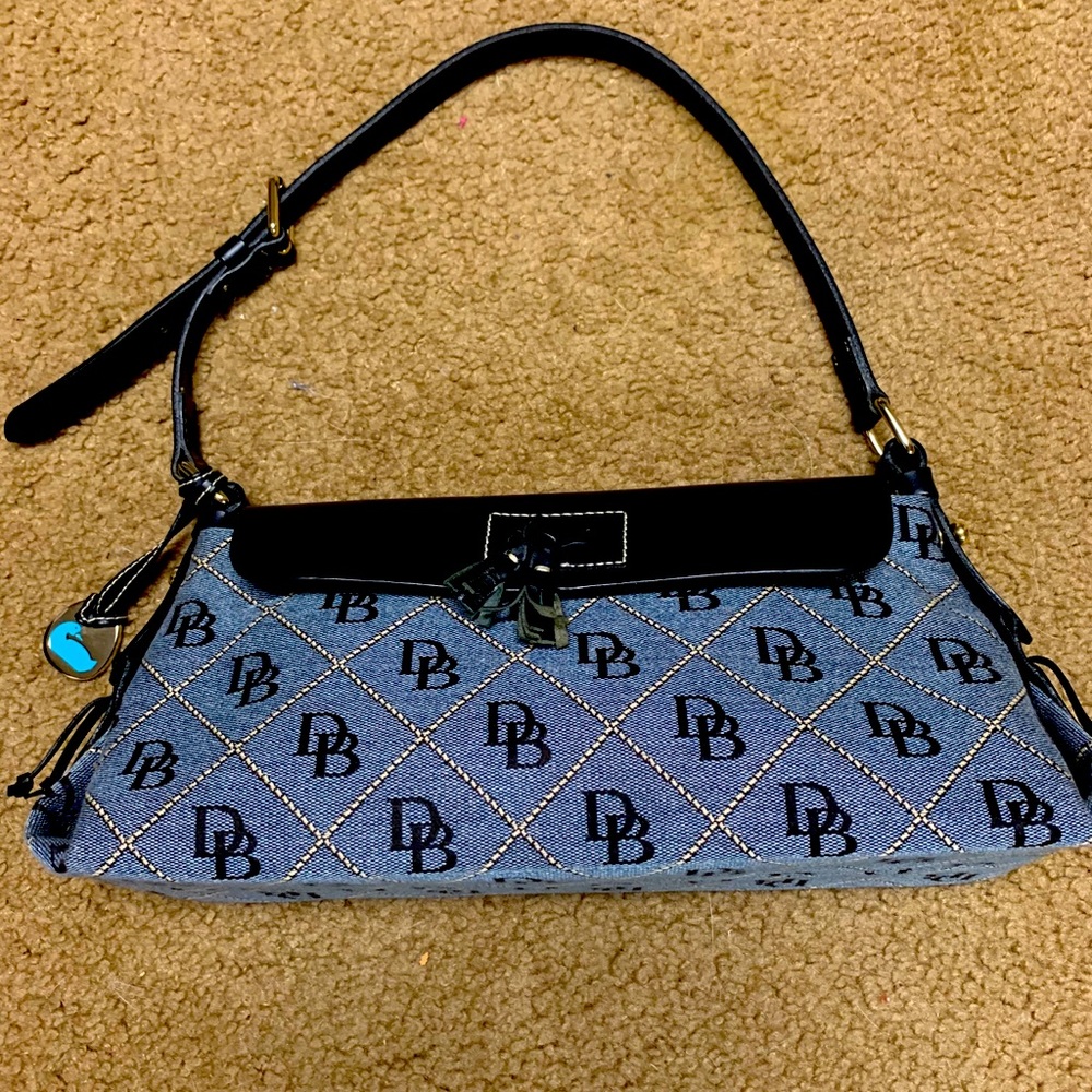 Dooney & Bourke medium flap tassel bag